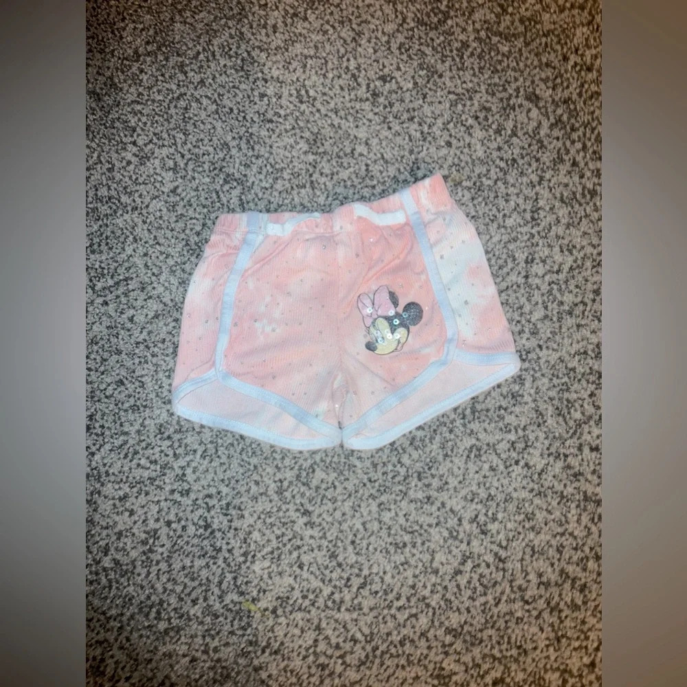 2 Pairs of 4T disney Floral Shorts
